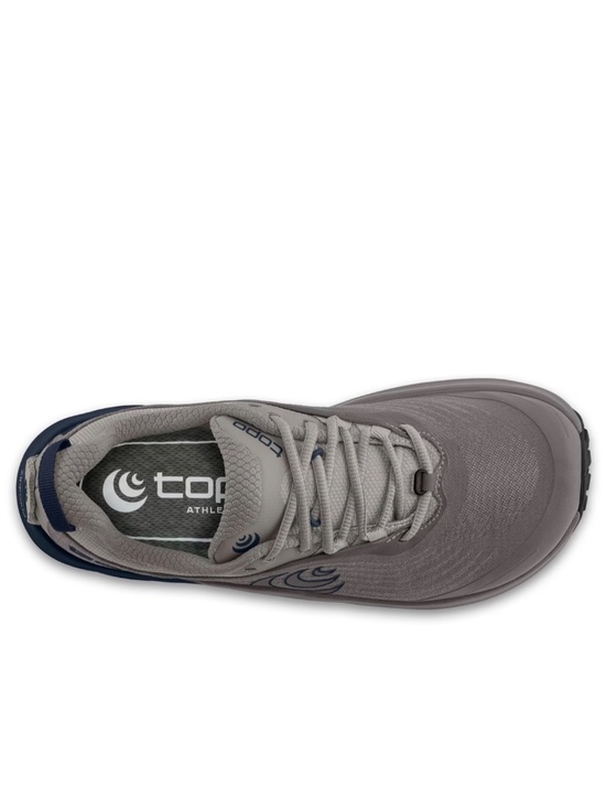 NEW Topo pursuit 3 men\'s size 10.5 trail running shoes (grey navy)